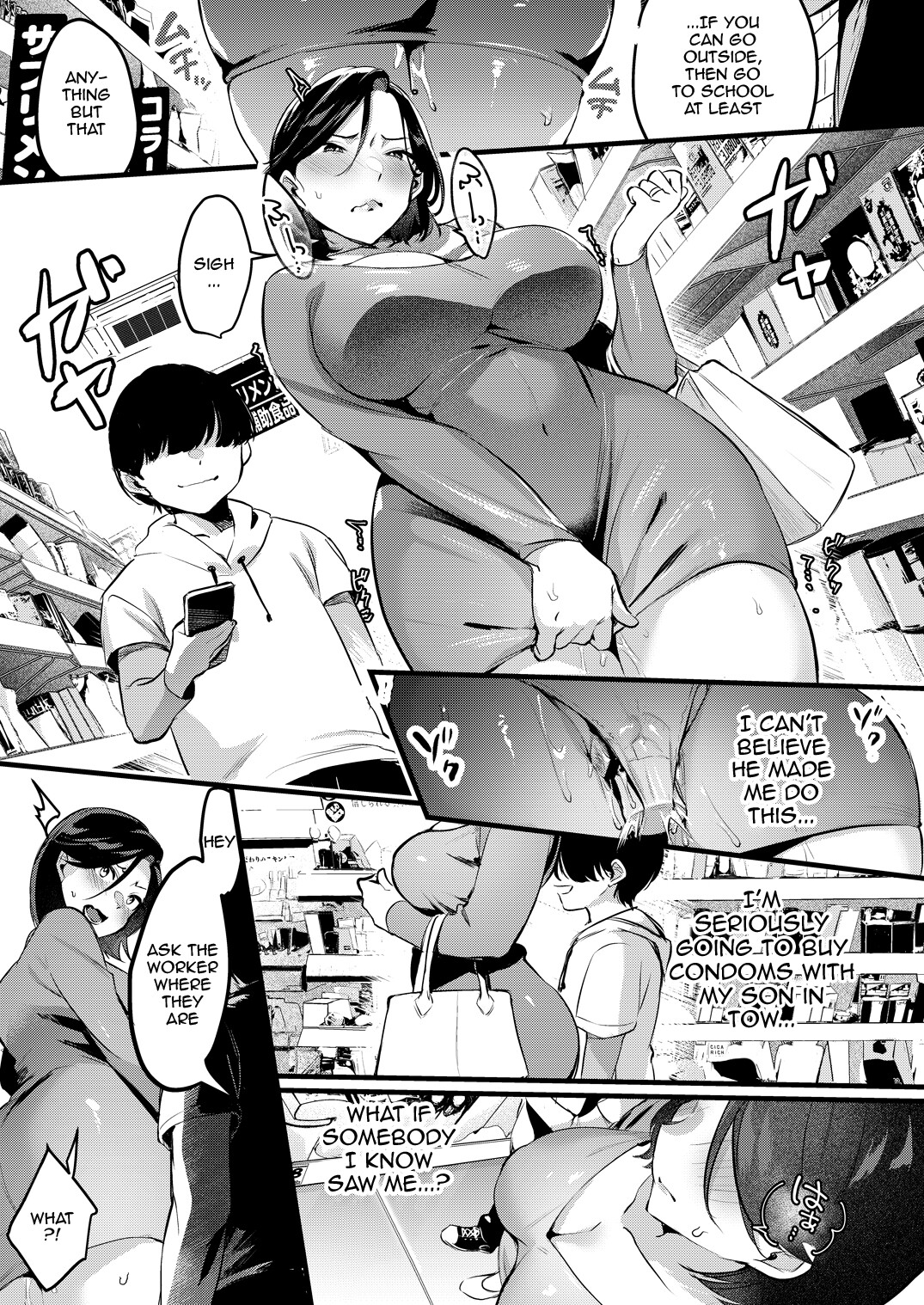 Hentai Manga Comic-Divorced With Children-Read-37